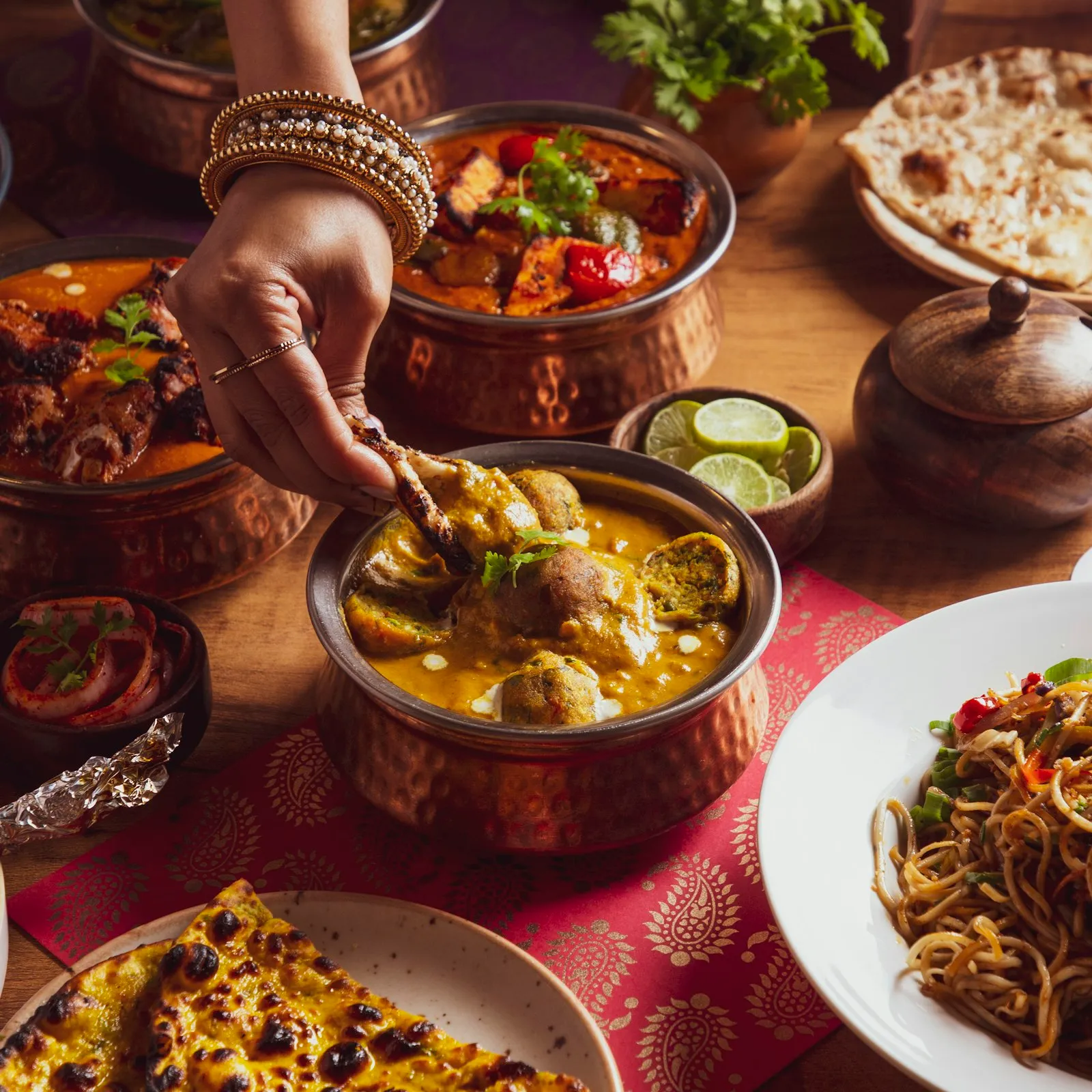 Thali spread